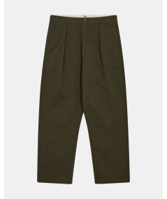Anerkjendt - Akjakob Cotton Pleat Pants Forest Night