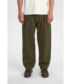 Anerkjendt - Akjakob Cotton Pleat Pants Forest Night