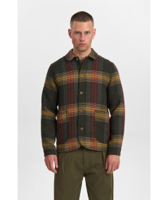 Anerkjendt - Akoscar Heavy Twill Overshirt Forest Night