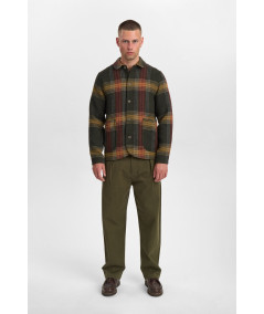 Anerkjendt - Akoscar Heavy Twill Overshirt Forest Night