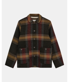 Anerkjendt - Akoscar Heavy Twill Overshirt Forest Night