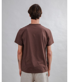 BRAVA - Choco Label T-shirt Brown