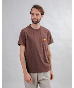 BRAVA - Choco Label T-shirt Brown