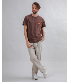 BRAVA - Choco Label T-shirt Brown