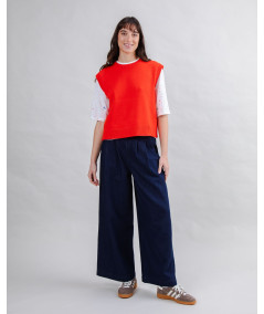 Brava - Wool Vest Red