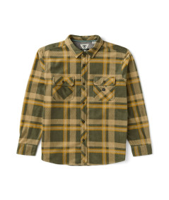 Vissla- Eco Zy Ls Polar Flannel Surplus