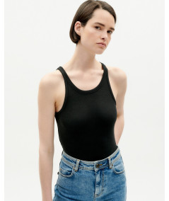 Thinking Mu - Black Harriet Top