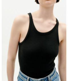 Thinking Mu - Black Harriet Top