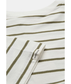 AKVILLADS - Structure Stripe SS Tee Tofu