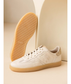 Bobbies - Sneakers Miles Crème & Champagne