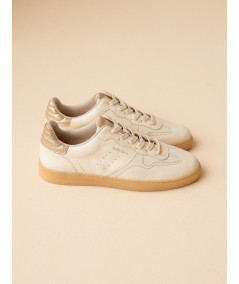 Bobbies - Sneakers Miles Crème & Champagne