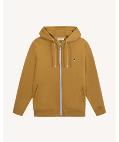Faguo - Hoodie Zip Mesnil Moutarde