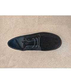 CLAE-Baskets Hopkins triple black suede