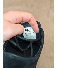 CLAE-Baskets Hopkins triple black suede