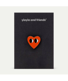 Yiayia - pins coeur