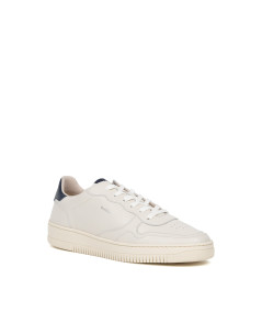 Bobbies - Sneakers Travis blanc cassé et bleu nuit