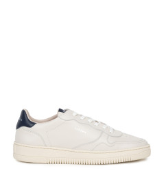 Bobbies - Sneakers Travis blanc cassé et bleu nuit