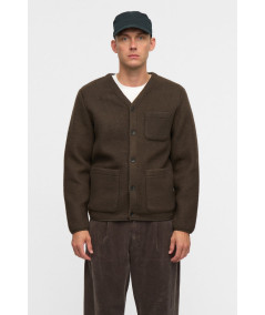 Anerkjendt - Aksigurd Boiled Wool Overshirt Delicioso