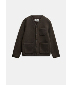 Anerkjendt - Aksigurd Boiled Wool Overshirt Delicioso