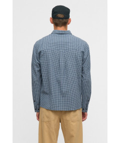 Anerkjendt - Akotto Small Check Ls Shirt 3087 Estate blue
