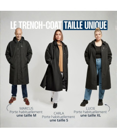 Fudoon- Trenchcoat imperméable